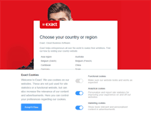 Tablet Screenshot of exact.com